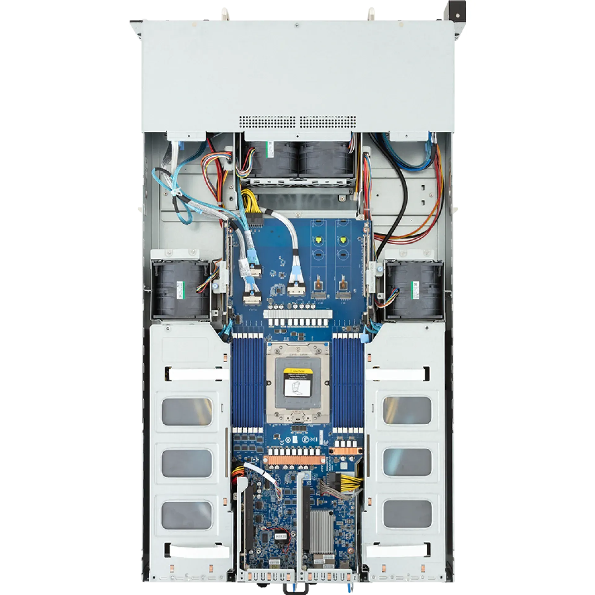 G293-Z23-AAM1 Gigabyte Single EPYC 9004 2U 6NG293Z23DR000ACM1 Server Barebone