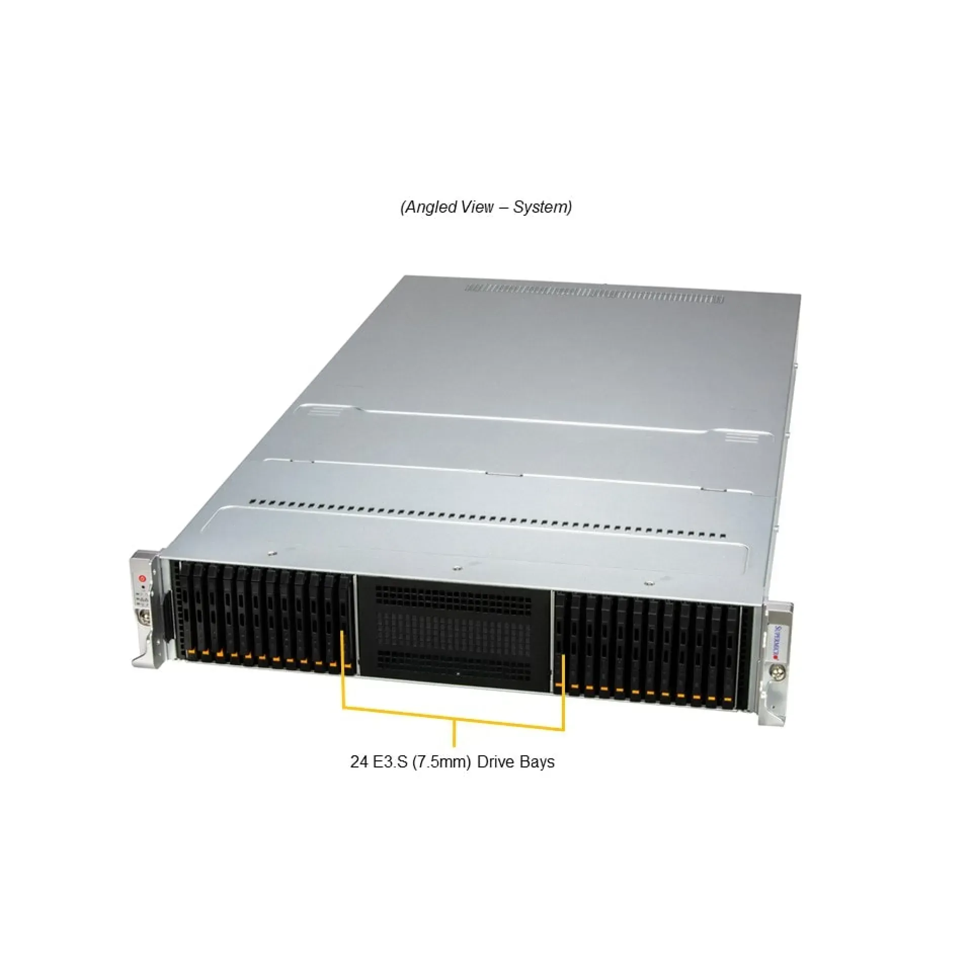 SSG-221E-NE324R Supermicro SuperServer Dual Xeon Scalable 5th Gen 2U Server Complete System